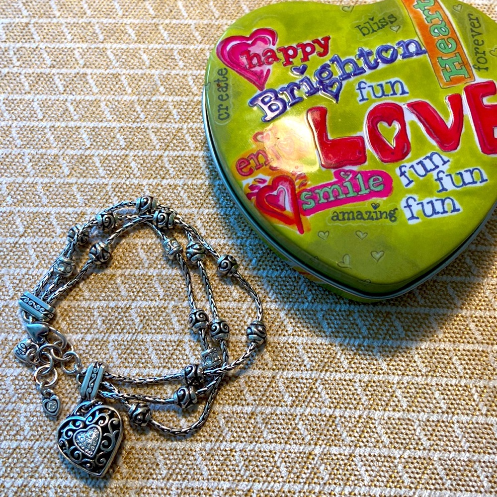 Brighton “Reno” Heart Bracelet and Tin